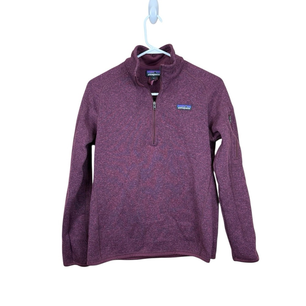 Patagonia Maroon Bomber Jacket